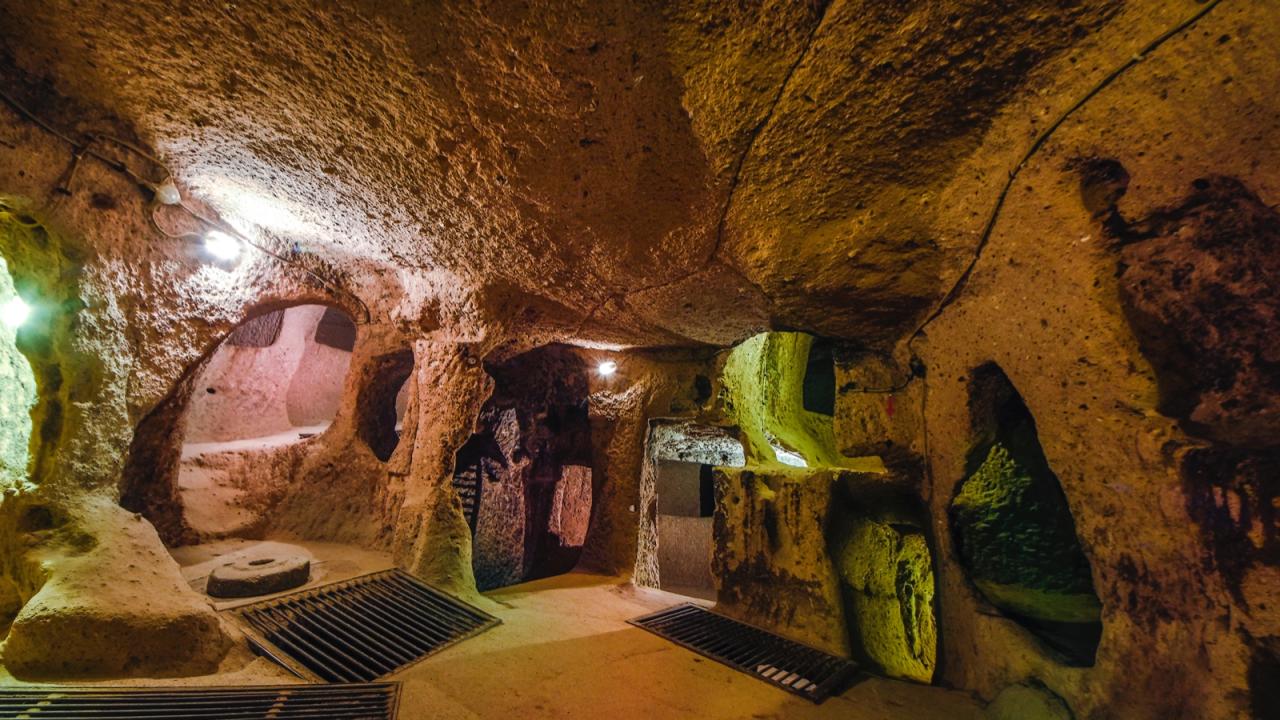 Derinkuyu The Ancient Underground City Big Enough For 20000 People Travel And Exploration